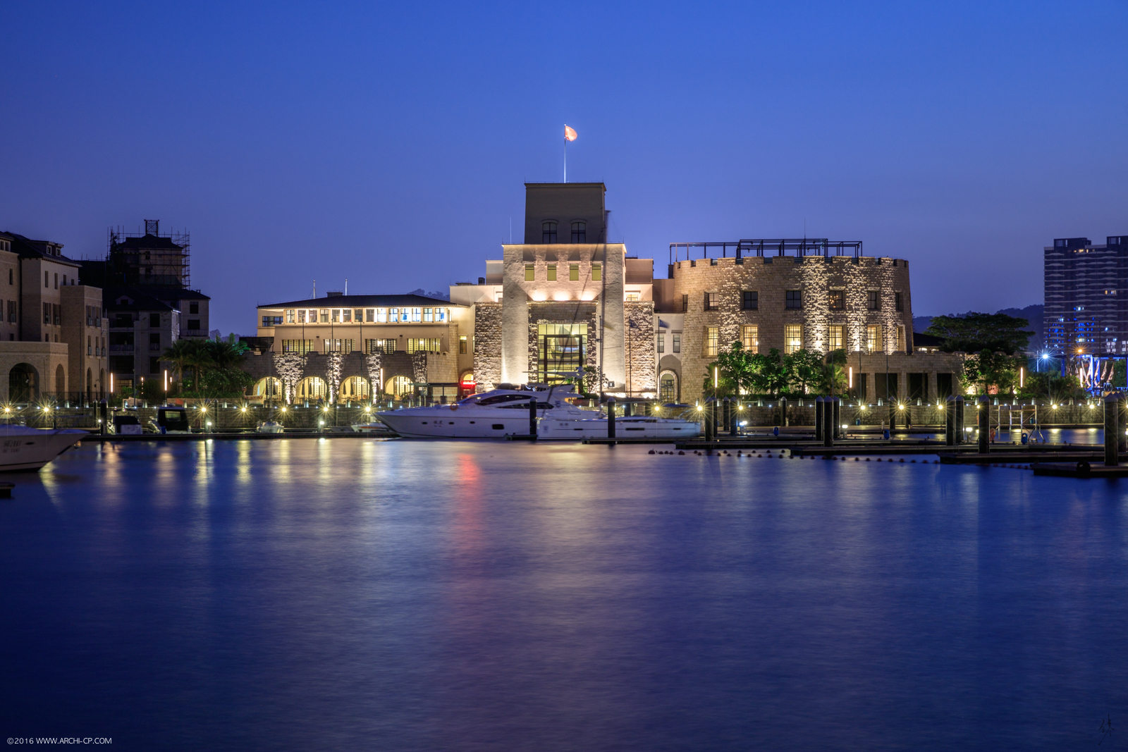 Nansha Marina Night View