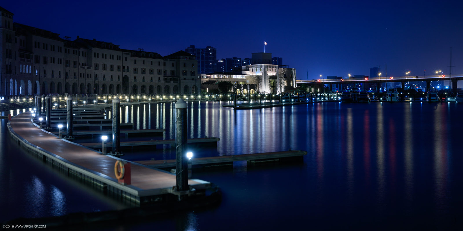 Nansha Marina Night View