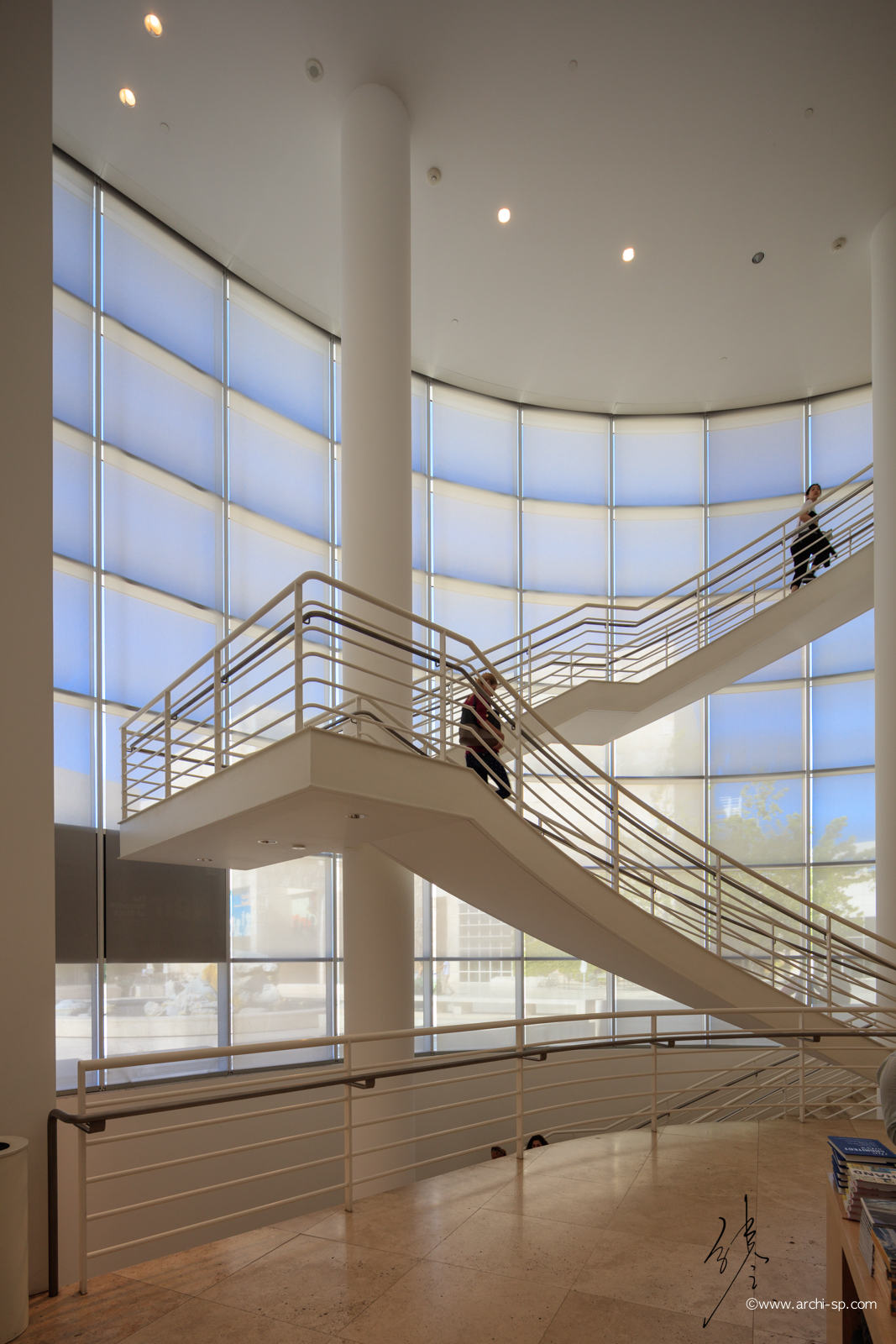 Stair of West Pavilion